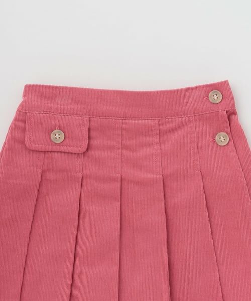 minimal / ミニマル ショート・ハーフ・半端丈パンツ | 細コールラップパンツ | 詳細2