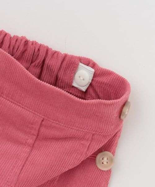 minimal / ミニマル ショート・ハーフ・半端丈パンツ | 細コールラップパンツ | 詳細3