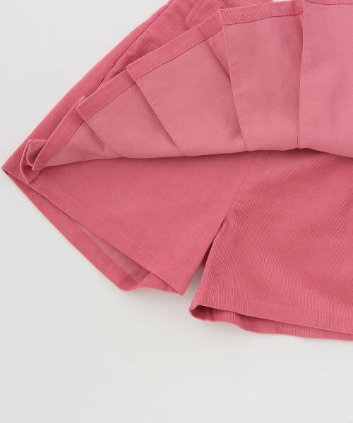minimal / ミニマル ショート・ハーフ・半端丈パンツ | 細コールラップパンツ | 詳細5