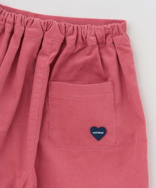 minimal / ミニマル ショート・ハーフ・半端丈パンツ | 細コールラップパンツ | 詳細6