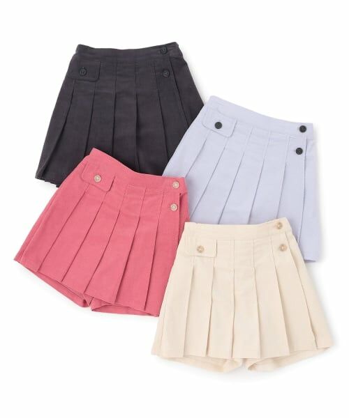 minimal / ミニマル ショート・ハーフ・半端丈パンツ | 細コールラップパンツ | 詳細8