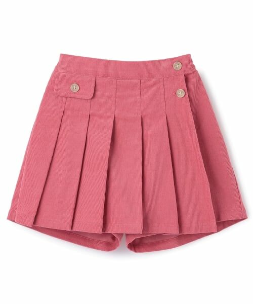 minimal / ミニマル ショート・ハーフ・半端丈パンツ | 細コールラップパンツ | 詳細9