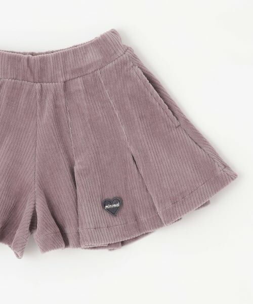 minimal / ミニマル ショート・ハーフ・半端丈パンツ | ニットコールスカート | 詳細5