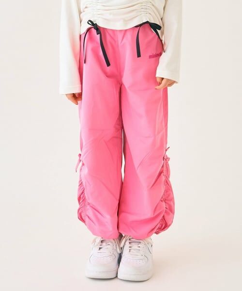 minimal / ミニマル その他パンツ | 【撥水】ドロストパンツ（ピンク）