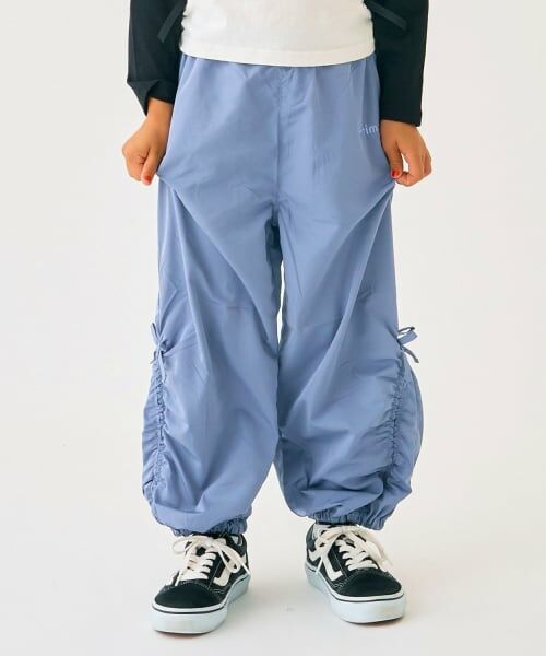 minimal / ミニマル その他パンツ | 【撥水】ドロストパンツ（インク ブルー）