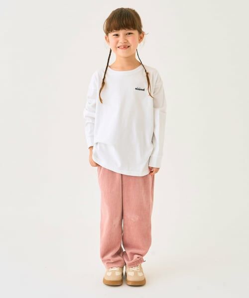 minimal / ミニマル Tシャツ | ワンポイント天竺ロングＴシャツ | 詳細10