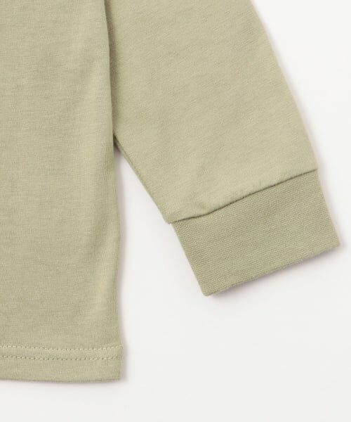 minimal / ミニマル Tシャツ | ワンポイント天竺ロングＴシャツ | 詳細3