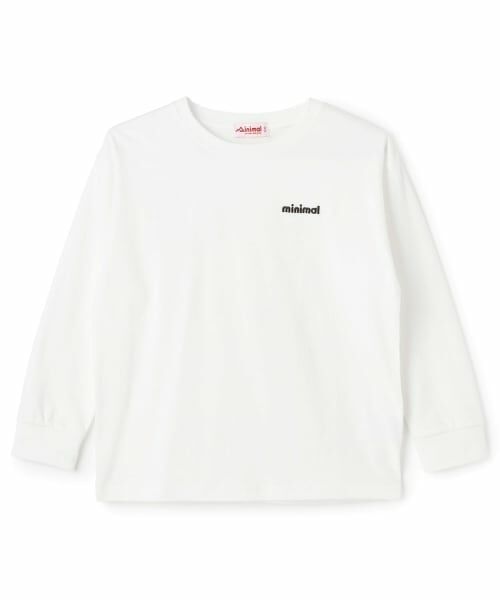 minimal / ミニマル Tシャツ | ワンポイント天竺ロングＴシャツ | 詳細5