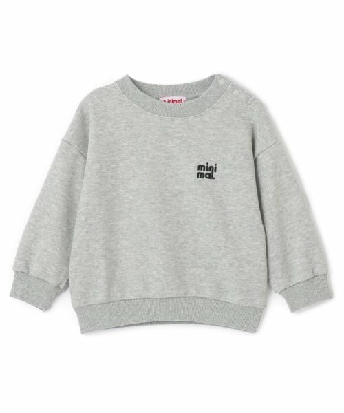 minimal / ミニマル スウェット | ワンポイント裏毛プルオーバー | 詳細12