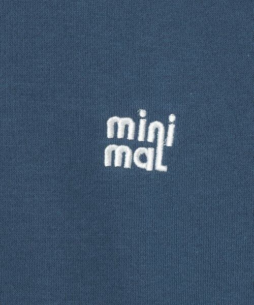 minimal / ミニマル スウェット | ワンポイント裏毛プルオーバー | 詳細3