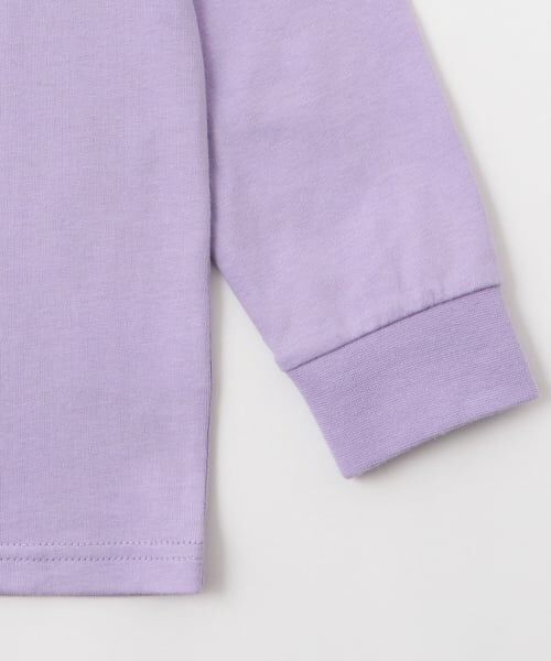 minimal / ミニマル Tシャツ | くまワンポイント天竺ロングＴシャツ | 詳細5