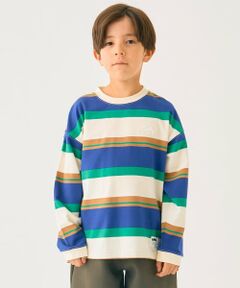 minimal / ミニマル Tシャツ | ボーダーロングＴシャツ