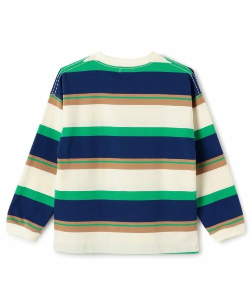 minimal / ミニマル Tシャツ | ボーダーロングＴシャツ | 詳細1