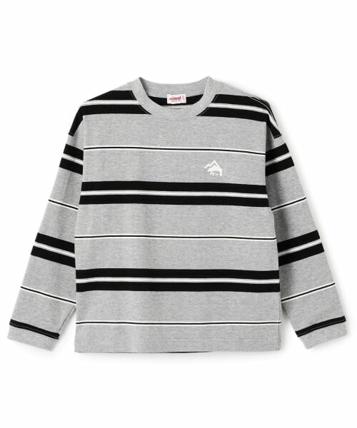 minimal / ミニマル Tシャツ | ボーダーロングＴシャツ | 詳細10