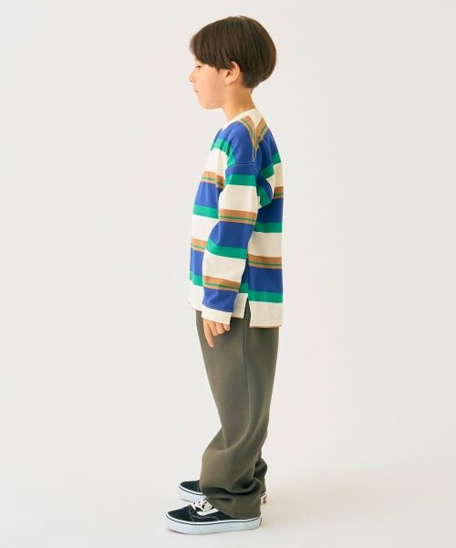 minimal / ミニマル Tシャツ | ボーダーロングＴシャツ | 詳細12