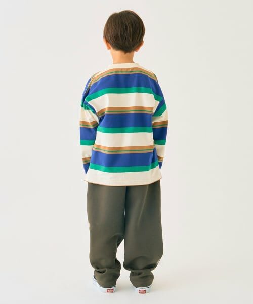 minimal / ミニマル Tシャツ | ボーダーロングＴシャツ | 詳細13