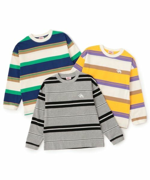 minimal / ミニマル Tシャツ | ボーダーロングＴシャツ | 詳細7