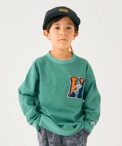 minimal / ミニマル Tシャツ | ヘビー天竺レタードロングＴシャツ