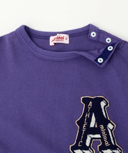 minimal / ミニマル Tシャツ | ヘビー天竺レタードロングＴシャツ | 詳細3