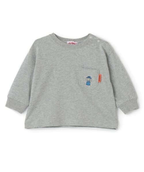 minimal / ミニマル Tシャツ | 【防汚加工】アウトドアポケット刺しゅうロンT | 詳細11