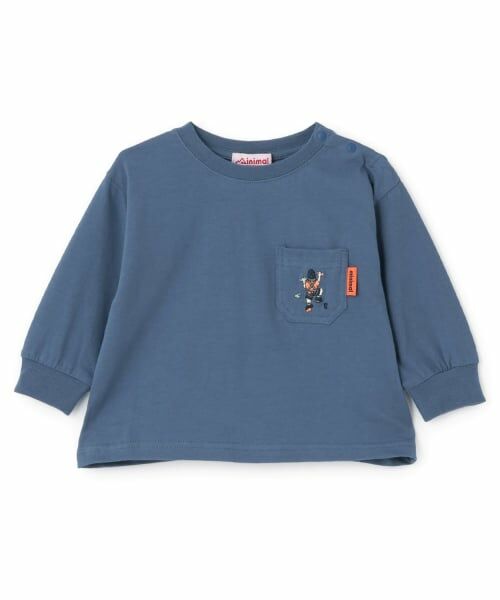 minimal / ミニマル Tシャツ | 【防汚加工】アウトドアポケット刺しゅうロンT | 詳細13