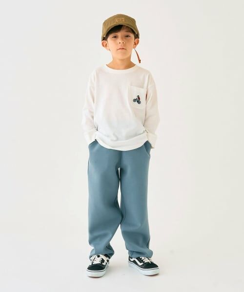 minimal / ミニマル Tシャツ | 【防汚加工】アウトドアポケット刺しゅうロンT | 詳細15