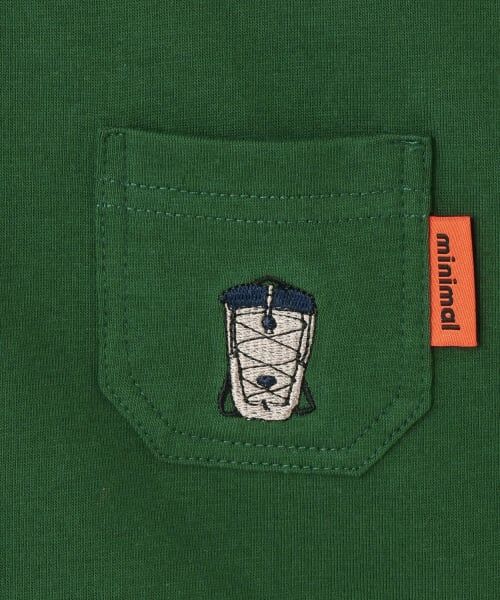 minimal / ミニマル Tシャツ | 【防汚加工】アウトドアポケット刺しゅうロンT | 詳細3