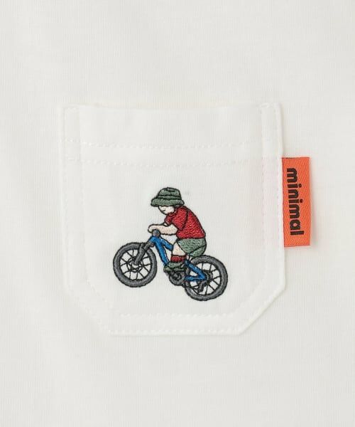 minimal / ミニマル Tシャツ | 【防汚加工】アウトドアポケット刺しゅうロンT | 詳細6