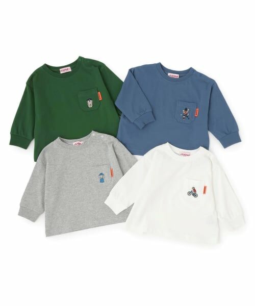 minimal / ミニマル Tシャツ | 【防汚加工】アウトドアポケット刺しゅうロンT | 詳細9