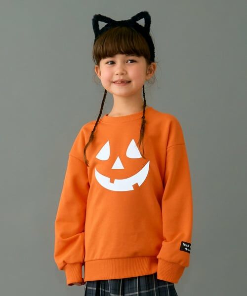 minimal / ミニマル スウェット | ハロウィンアソートプルオーバー（オレンジ）