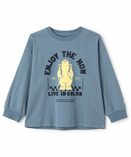 minimal / ミニマル Tシャツ | 【コブマスター】アソートロゴプリントロンT（ブルー グレー）