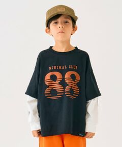 minimal / ミニマル Tシャツ | 【防汚加工】ナンバリングレイヤードロンT