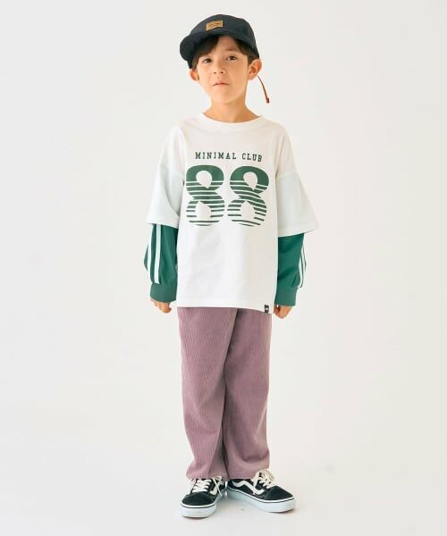 minimal / ミニマル Tシャツ | 【防汚加工】ナンバリングレイヤードロンT | 詳細10