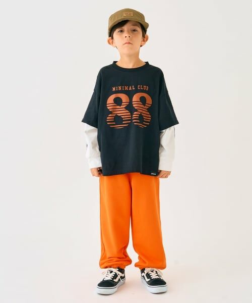 minimal / ミニマル Tシャツ | 【防汚加工】ナンバリングレイヤードロンT | 詳細16