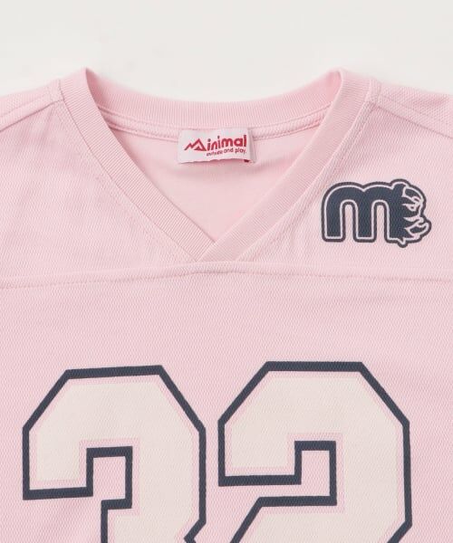 minimal / ミニマル Tシャツ | ホッケーTシャツ７分袖 | 詳細2