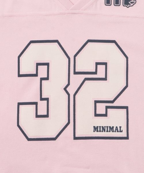 minimal / ミニマル Tシャツ | ホッケーTシャツ７分袖 | 詳細3