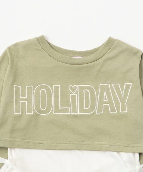 minimal / ミニマル Tシャツ | 重ね着Tシャツ | 詳細2