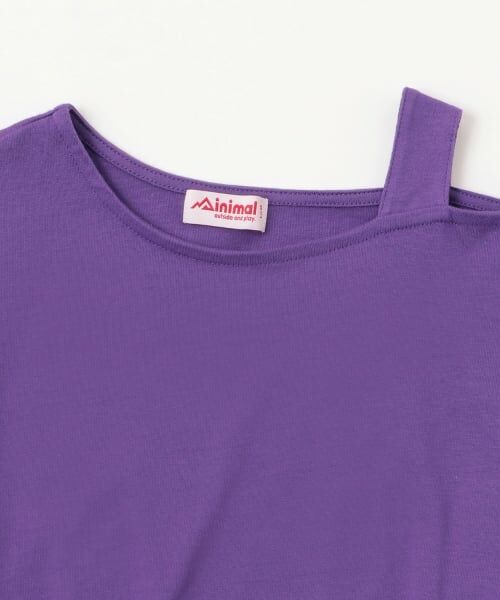 minimal / ミニマル Tシャツ | 肩あきＴシャツ | 詳細2