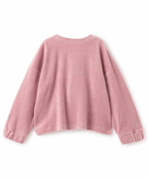 minimal / ミニマル スウェット | 短丈ベロアトレーナー | 詳細1