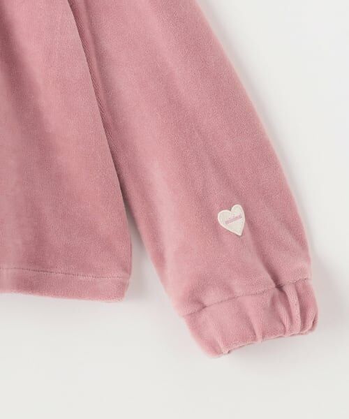 minimal / ミニマル スウェット | 短丈ベロアトレーナー | 詳細4