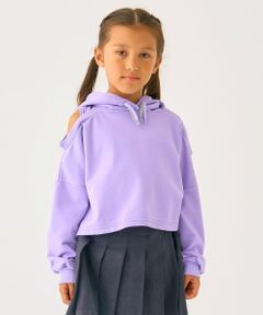 minimal / ミニマル スウェット | 短丈肩だしミニ裏毛トレーナー