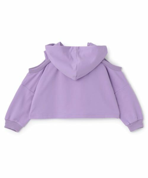 minimal / ミニマル スウェット | 短丈肩だしミニ裏毛トレーナー | 詳細1