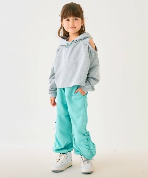 minimal / ミニマル スウェット | 短丈肩だしミニ裏毛トレーナー | 詳細10