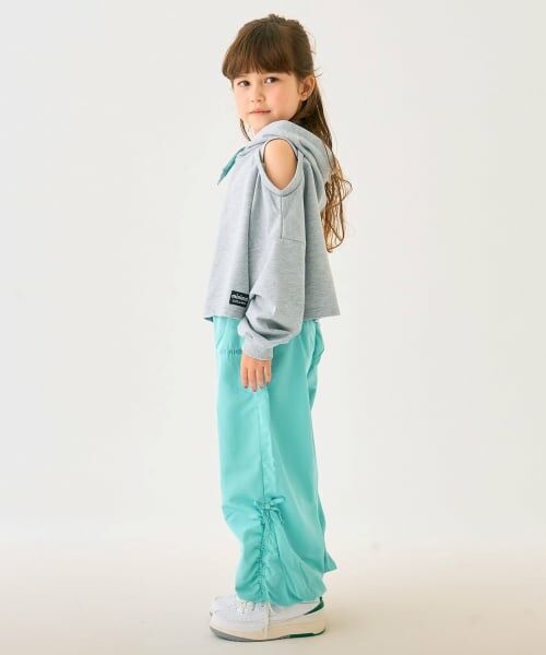 minimal / ミニマル スウェット | 短丈肩だしミニ裏毛トレーナー | 詳細11