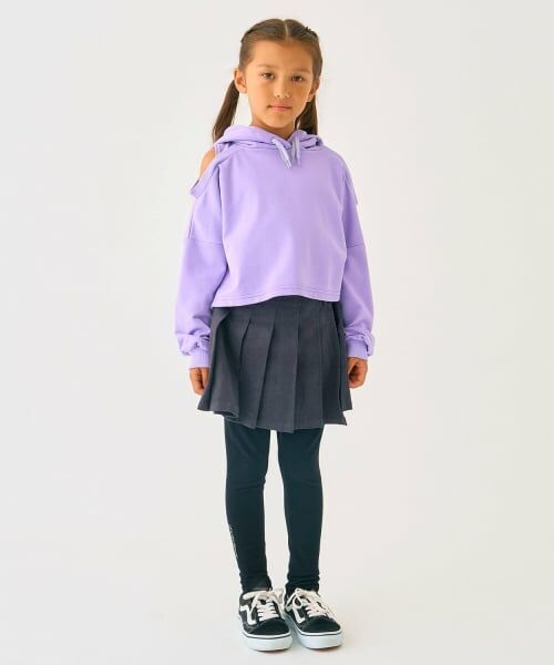 minimal / ミニマル スウェット | 短丈肩だしミニ裏毛トレーナー | 詳細14