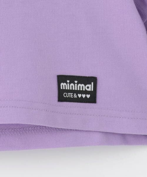minimal / ミニマル スウェット | 短丈肩だしミニ裏毛トレーナー | 詳細3