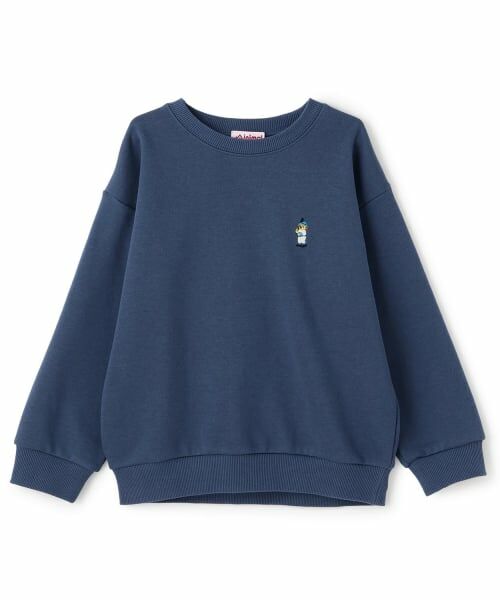 minimal / ミニマル スウェット | クマ刺しゅう 裏毛トレーナー | 詳細11