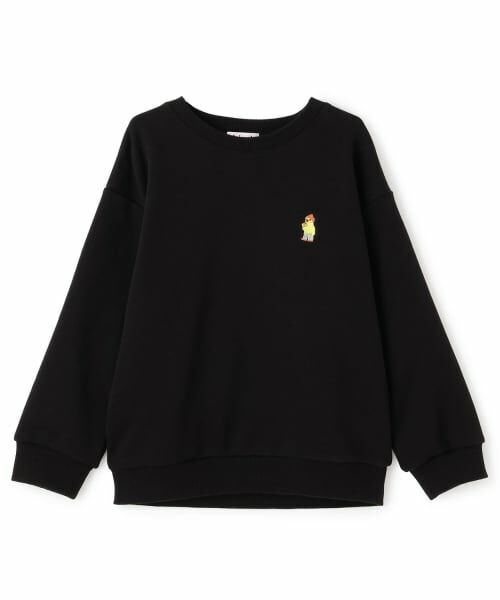 minimal / ミニマル スウェット | クマ刺しゅう 裏毛トレーナー | 詳細12