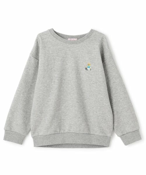 minimal / ミニマル スウェット | クマ刺しゅう 裏毛トレーナー | 詳細13