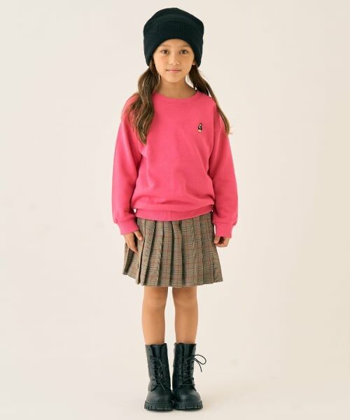 minimal / ミニマル スウェット | クマ刺しゅう 裏毛トレーナー | 詳細18